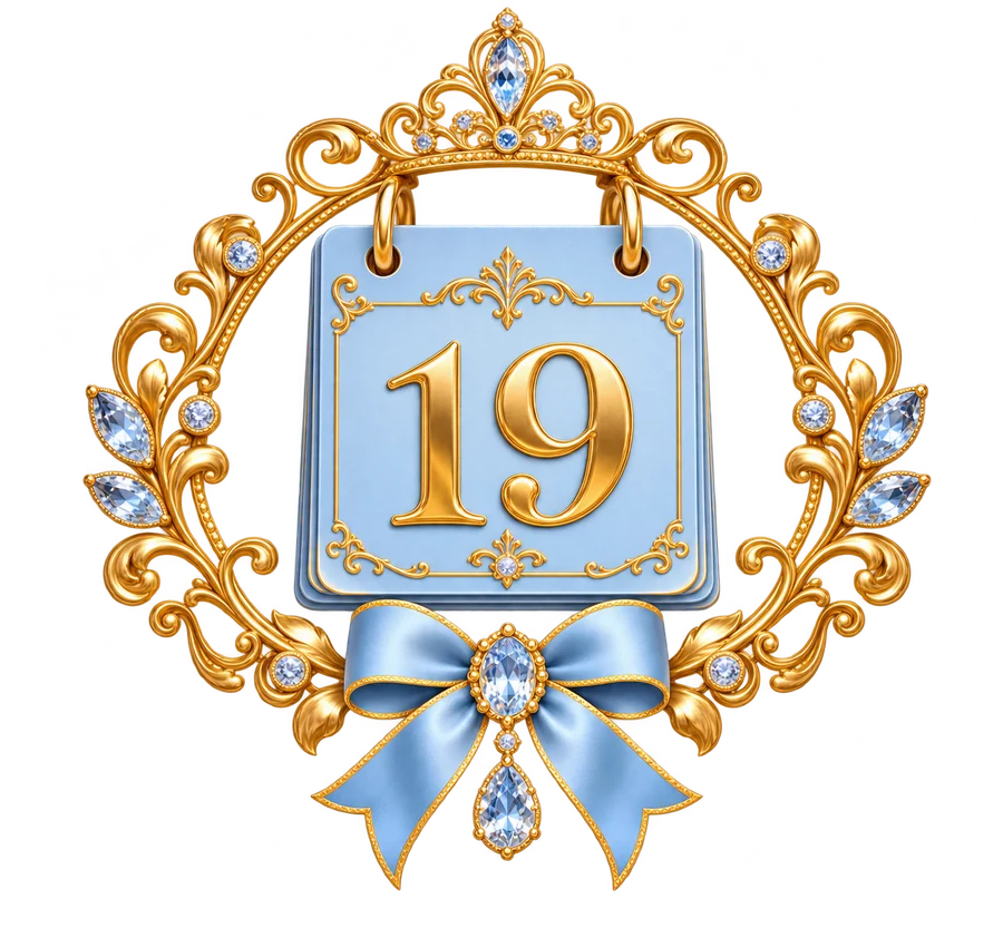 Calendario con el 19 de diciembre